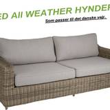 Glendon 3-Personers sofa m/All Weather Hynder