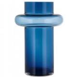 Lyngby Glas Lyngby Tube 25 cm vase i mørkeblå