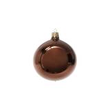 Holiday Collection - Glass Baubles / Shiny Brown