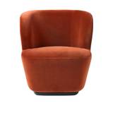 Gubi - Stay Lounge Chair Small Tyg: Kat. 3 - Gubi Velvet (Velutto) - G075/294