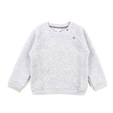 Noa Noa Miniature sweatshirt quilted grey melange