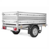 Brenderup 1205 S trailer - 500 kg inkl. ekstrasider og montering