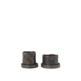 Uneru Mini Pots - Set of 2 - Black