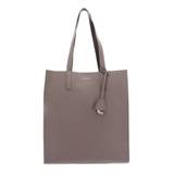 Easy Shopping Handbag Double Grained Leather Warm Taupe / Coff