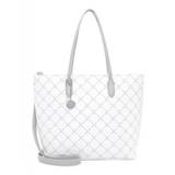 Anastasia Shopping Bag White / Grey