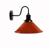 Vintage industriel svanehals væglampe indendørs lampe Metal kegle Shade