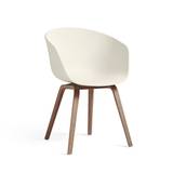 Hay About A Chair (AAC22) - Cream Hvid - Valnød