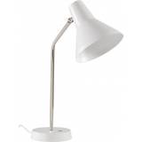 Innolux Carin -bordlampe, E27, hvid/krom