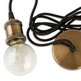 e3 Vintage LAMP Pendant Copper