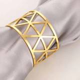 SHEIN 6Pcs Iron Napkin Rings Wedding Towel Holder Buckle Dinner Table Party Banquet