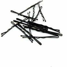 Sibel Wavy Hairpins Black 50 mm - 15 stk