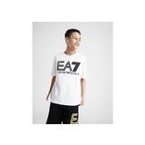 Emporio Armani EA7 Reflective Logo T-Shirt Junior, White - 12Y