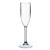 Champagneglas Plast 15 cl, 6 stk Ø57 H217 mm
