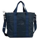 Jade Zip Tote Bag M Mixed Blue