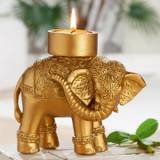 Elefant lysestage - Dyr figurer - GodKarmaShop