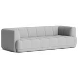 Hay Quilton 3-personers Sofa Steelcut Trio 113 - 3 personers sofaer Ny Uld Grå - AB176-A001-AA08