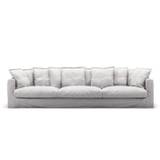 Decotique Le Grand Air 5-personers Sofa - 4-sæders sofaer + Hør Misty Grey - 314914+314915+314953