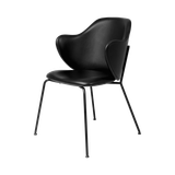 Lassen Chair - Læder - Læder / Silk / Sort
