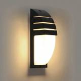 SHEIN Indoor/Outdoor Wall Light, 12W Black LED Wall Light 3000K Warm White, Adjustable Beam Angle LED Wall Light For Garage Patio Garden, IP65 Waterproof
