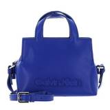 CK Neat Tote Bag S Ultra Blue