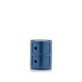 Kartell - Componibili 4966, Blue, 2 Compartments