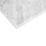 Mavis Höllviken Marble Top For Wall Mounted Bedside Table - Sengebord Marmor Hvid - 19913MARMORV