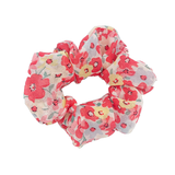 Scrunchie – By Stær - Blomster Pink / Gul - Blomster Pink / Gul