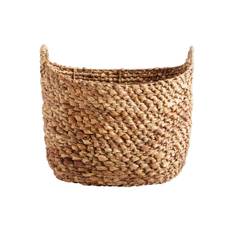Muubs - Basket Basha - Nature - Vandhyacinth - W: 45 H: 40 D: 35 Ø: 42 cm