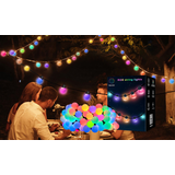 LED Lyskæde 5 Meter med Fjernbetjening/App - Farverig til Fest
