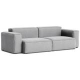 Hay Mags Soft Low 2,5-personers Sofa Comb. 1 Hallingdal 130 / Mørke Syning - 2 personers sofaer Ny Uld Grå - 102138-120