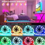 pc ftm RGB Led String Light USB Powered V LED Cuttable Strip Decorative Light For Party Gaming  Living Room Atmosphere Lighting Home Party Kitchen Dec - White - 5 meters / 16.4 feet