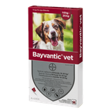 Bayvantic vet til hunde 10-25 kg, 4 pipetter