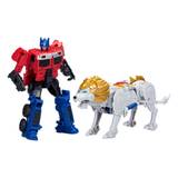 Transformers: Rise of the Beasts Beast Alliance Combiner Action Figure 2-Pack Optimus Prime \u0026 Lionblade 13 cm