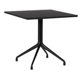 HAY - About a Table AAT15 - Black Base - Black Linoleum - 80x80x73 cm