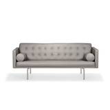 DUX Ritzy 3 Pers. Sofa L: 210 cm - Chrome/Elmo Rustical