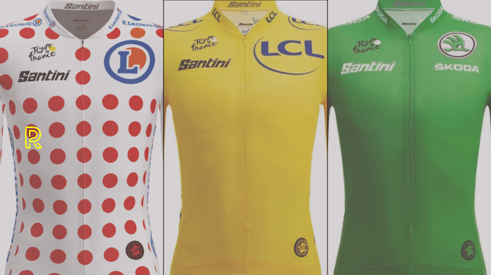 De forskellige trøjer Tour de France 2022, danskerne køre efter