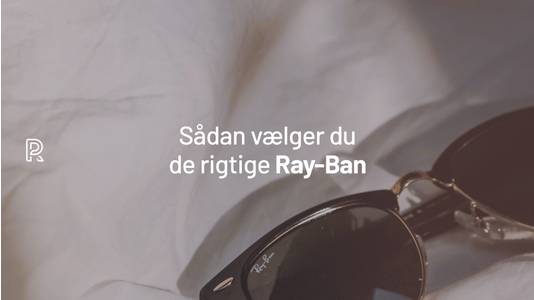 Kan Forkert redde Ray-Ban Solbriller (1000+ produkter) find priser her »