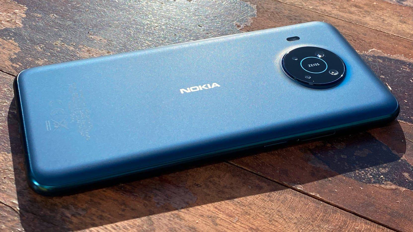 Billede af bagsiden på Nokia X20