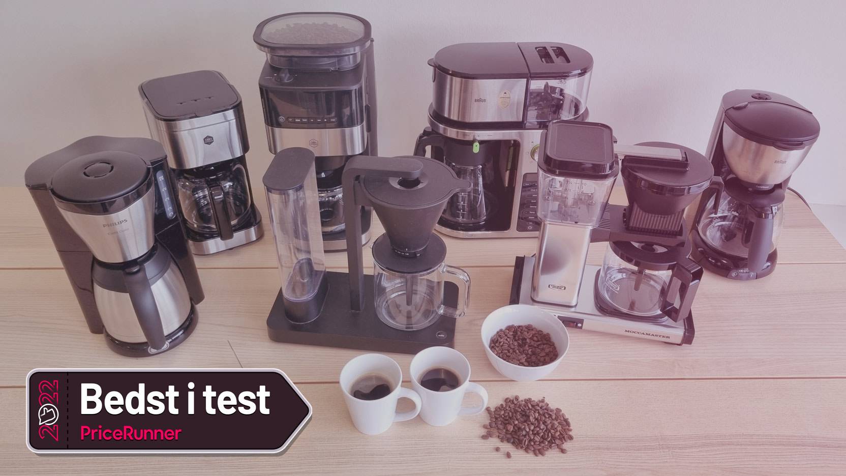 Test: Bedste kaffemaskine