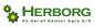Herborg-maskinforretning Logo