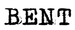 BENTs Webshop Logo