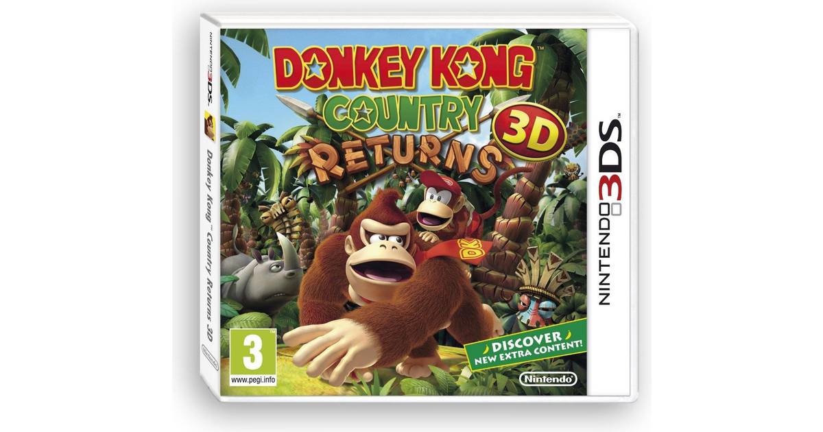 papir Brød tvetydig Donkey Kong Country Returns 3D (3DS) • PriceRunner »