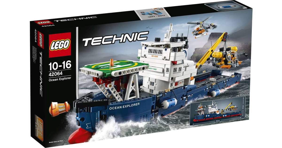 partiskhed Surichinmoi politiker Lego Technic Forskningsskib 42064 • Se PriceRunner »
