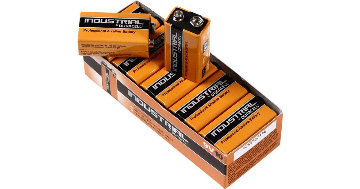 Duracell Industrial 10-pack (4 • Priser »