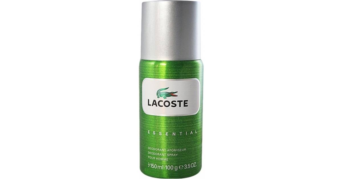 spiselige præambel masser Lacoste Essential Deo Spray 150ml • Se laveste pris nu
