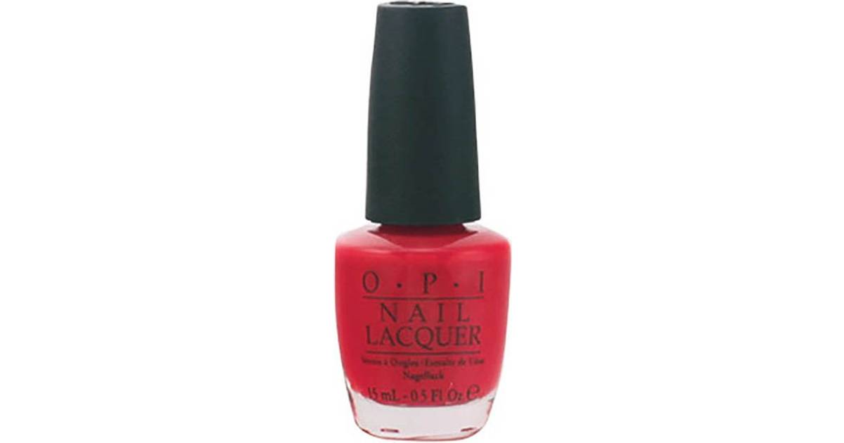 1. OPI Nail Lacquer in "Color So Hot It Berns" - wide 6