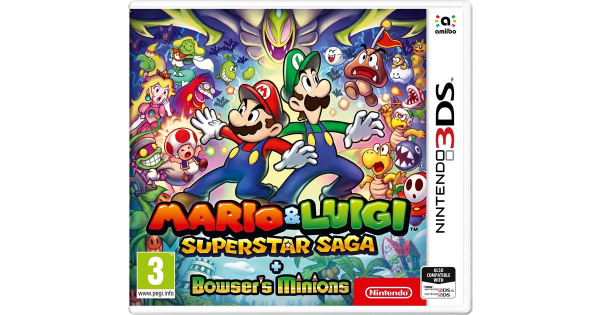 Portal montage frokost Mario & Luigi: Superstar Saga + Bowser's Minions (3DS) • Pris »