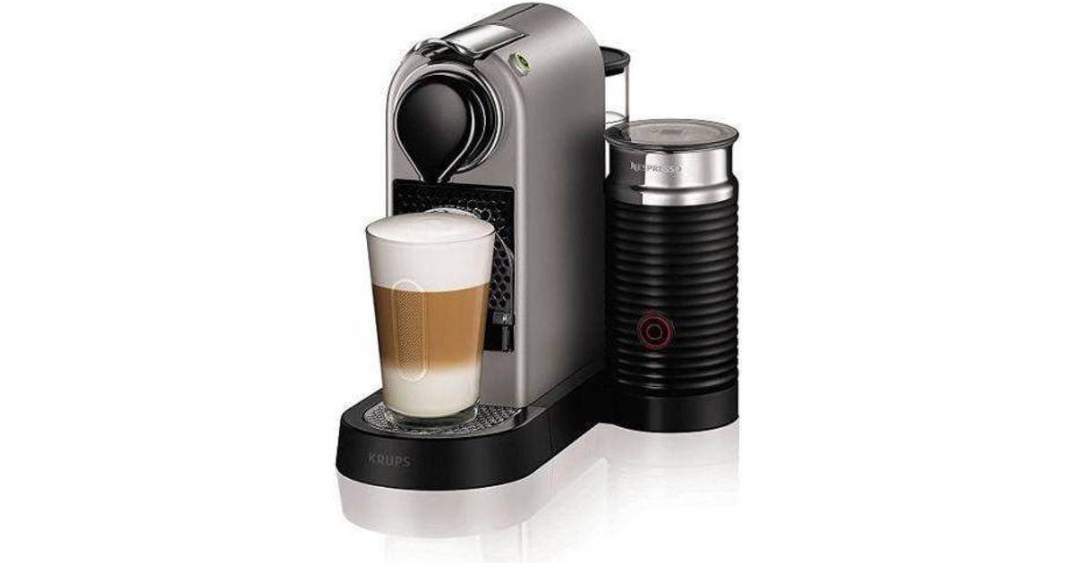 grim afspejle frakke Krups Nespresso Citiz & Milk XN760B40 • PriceRunner »