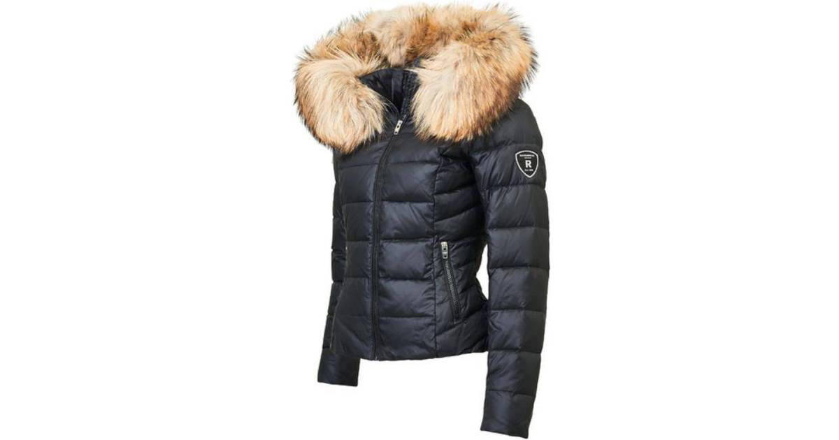 RockandBlue Chill Jacket - Black/Natural Fur)