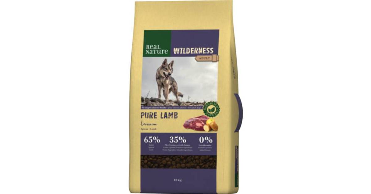 Taknemmelig indstudering fragment REAL NATURE Wilderness Pure Lamb Adult 12kg • Priser »